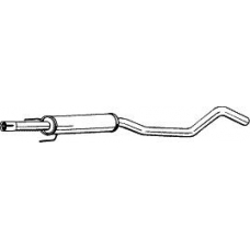 285-367 BOSAL Средний глушитель выхлопных газов