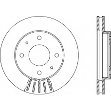 BDR1870.20 OPEN PARTS Тормозной диск