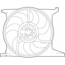 069422214010 MAGNETI MARELLI Вентилятор, охлаждение двигателя