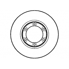 NBD 963 NATIONAL Тормозной диск