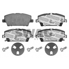 85 91 6802 SWAG Комплект тормозных колодок, дисковый тормоз