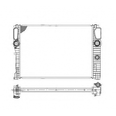 53422 NRF Радиатор, охлаждение двигателя
