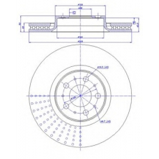 142.052 CAR Тормозной диск