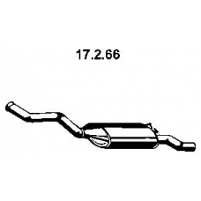 17.2.66 EBERSPACHER Глушитель выхлопных газов конечный