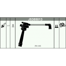 J5385013 NIPPARTS Комплект проводов зажигания