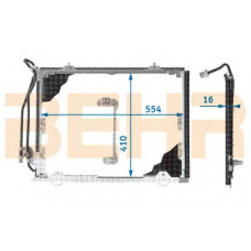 7401028 BEHR Condenser