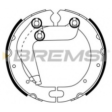 GF0963 BREMSI Комплект тормозных колодок