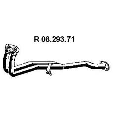 08.293.71 EBERSPACHER Труба выхлопного газа
