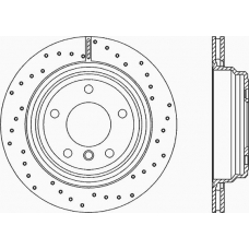 BDRS1754.25 OPEN PARTS Тормозной диск