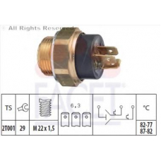 7.5604 FACET Термовыключатель, вентилятор радиатора