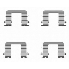 8DZ 355 204-131 HELLA PAGID Комплектующие, колодки дискового тормоза