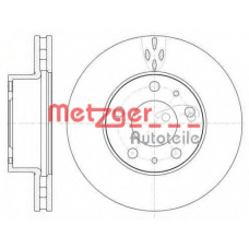 6110354 METZGER Тормозной диск