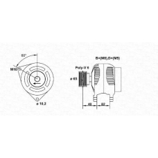 943356515010 MAGNETI MARELLI Генератор