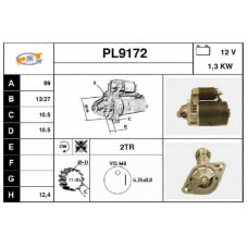 PL9172 SNRA Стартер