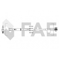 85950 FAE Комплект проводов зажигания