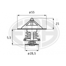 350028 ERA Термостат, охлаждающая жидкость