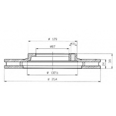 BSF4978 QUINTON HAZELL Тормозной диск