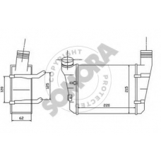 021545 SOMORA Интеркулер