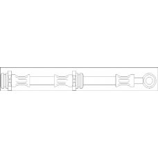 G1904.13 WOKING Тормозной шланг