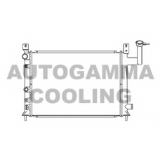 100639 AUTOGAMMA Радиатор, охлаждение двигателя