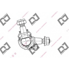 DB1075 DJ PARTS Несущий / направляющий шарнир