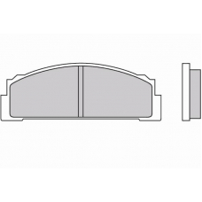 12-0001 E.T.F. Комплект тормозных колодок, дисковый тормоз