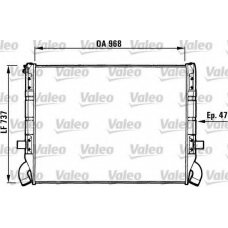 730639 VALEO Радиатор, охлаждение двигателя