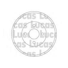 DB4217 TRW Тормозной барабан