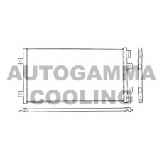 103234 AUTOGAMMA Конденсатор, кондиционер