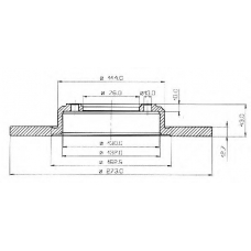 BDC1064 QUINTON HAZELL Тормозной диск