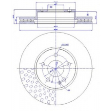 142.1099 CAR Тормозной диск