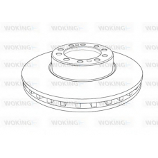 NSA1193.20 WOKING Тормозной диск