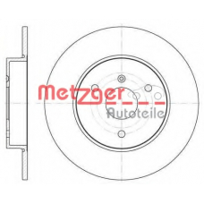6617.00 METZGER Тормозной диск