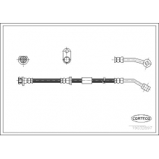 19032897 CORTECO Тормозной шланг