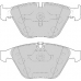 FD7071A NECTO Комплект тормозных колодок, дисковый тормоз