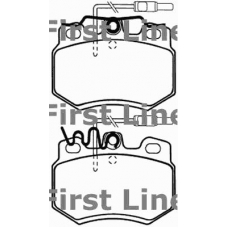 FBP3018 FIRST LINE Комплект тормозных колодок, дисковый тормоз