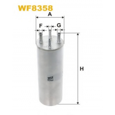 WF8358 WIX Топливный фильтр