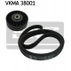 VKMA 38001 SKF Поликлиновой ременный комплект