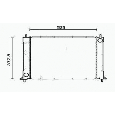 RM0121 EQUAL QUALITY Радиатор, охлаждение двигателя