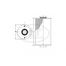 SC 7046 P SCT Топливный фильтр