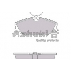 QR61-01 ASHUKI Комплект тормозных колодок, дисковый тормоз