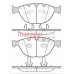 0958.10 METZGER Комплект тормозных колодок, дисковый тормоз