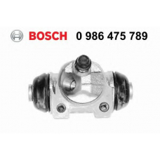 0 986 475 789 BOSCH Колесный тормозной цилиндр