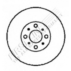 FBD1365 FIRST LINE Тормозной диск