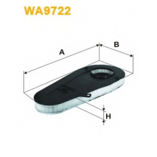 WA9722 WIX Воздушный фильтр