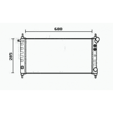 RM0690 EQUAL QUALITY Радиатор, охлаждение двигателя