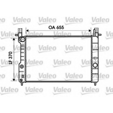 734825 VALEO Радиатор, охлаждение двигателя