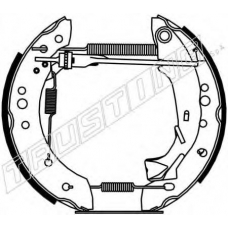 6198 TRUSTING Комплект тормозных колодок