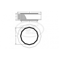 SB 2115 SCT Воздушный фильтр