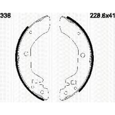 8100 14338 TRIDON Brake shoes